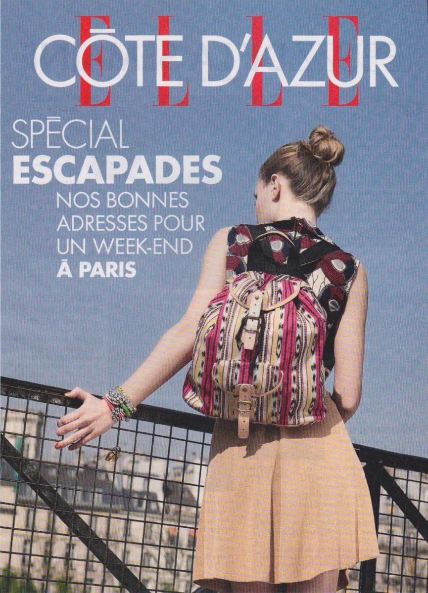 Magazine Elle Côte d'Azur spécial escapades 